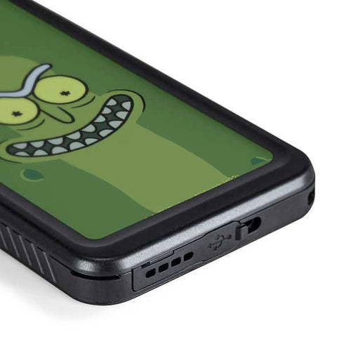 Adult Swim Rick and Morty Pickle Rick Galaxy S24 Plus Waterproof Case